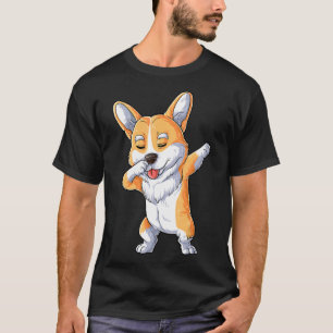 Camiseta Dabbing Corgi Dog Dab Dance