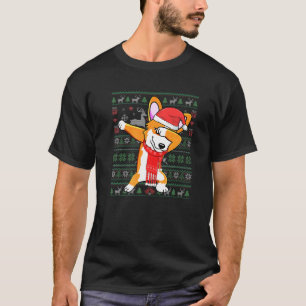 Camiseta Dabbing Corgi Dog Ugly Christmas Sweet Cost