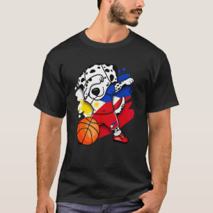 Camiseta Dabbing Dalmaciano Filipinas, torcedores de basque