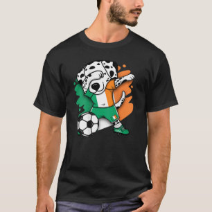 Camiseta Dabbing Dalmaciano Ireland Soccer Fans Jersey Irla