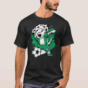 Camiseta Dabbing Dalmaciano Nigéria Soccer Fans Jersey