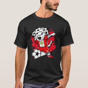 Camiseta Dabbing Dalmaciano Peru Soccer Fans Jersey Peruano