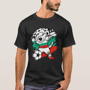 Camiseta Dabbing Dalmatian Bulgaria Soccer Fans Jersey Foot