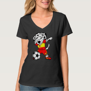Camiseta Dabbing Dalmatic Espanha Soccer Fans Jersey Espanh