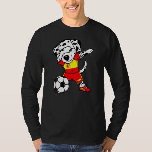 Camiseta Dabbing Dalmatic Espanha Soccer Fans Jersey Espanh
