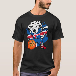 Camiseta Dabbing Dalmatic Islândia Basball Jersey