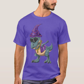 Camiseta Dabbing Dinosaur Rapper feliz presente de Hallowee