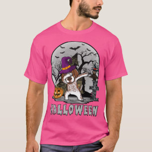Camiseta Dabbing Dog Halloween Shorthired Pointer H