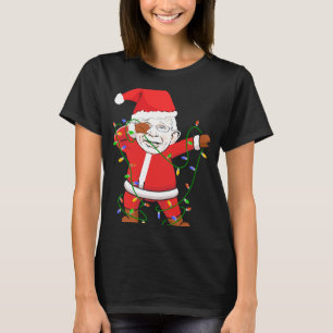 Camiseta Dabbing Dr. Fauci Mau Elf Dog Anti Mask Vaccine Mã