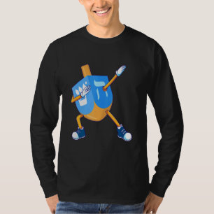 Camiseta Dabbing Dreidel Funny Hanukkah Chanukah For Kids G