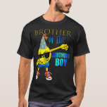 Camiseta Dabbing Emoji BROTHER of Birthday Boy Outfit<br><div class="desc">Dabbing Emoji BROTHER of Birthday Boy Outfit Gifs Men,  Women And Chirlden</div>