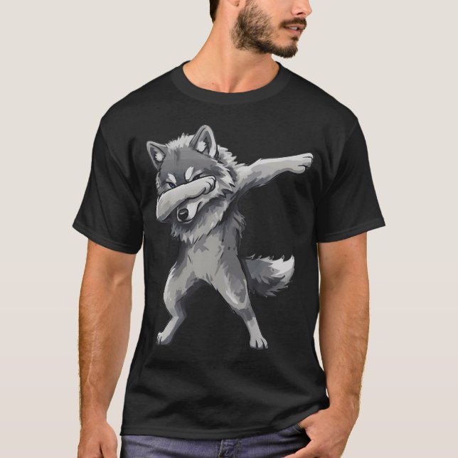 Camiseta Dabbing Engraçado (Frente)