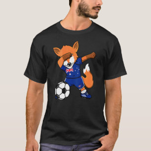 Camiseta Dabbing Fox Austrália Soccer Fans Jersey Austrália