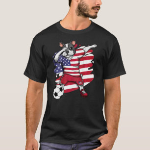 Camiseta Dabbing French Bulgue America Soccer Fans Jersey