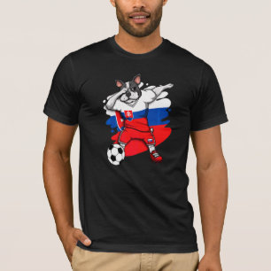 Camiseta Dabbing French Bulgue Slovakia Soccer Fans Jersey
