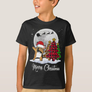 Camiseta Dabbing French Bulldog Dab Dog Christmas Tree Funn