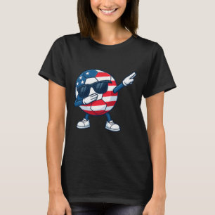 Camiseta Dabbing Futebol Americano Ll Meninos Homens Mulher