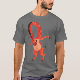 Camiseta Dabbing Giraffe Dancing Birthday Gift