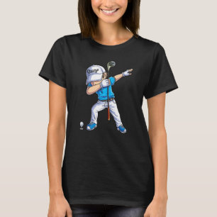 Camiseta Dabbing Golf Player Golfer Golfing Engraçado Homen
