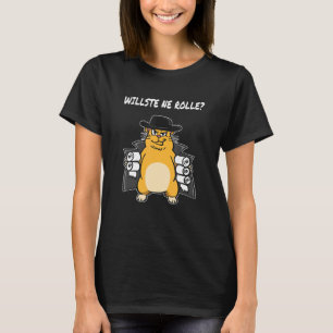 Camiseta Dabbing Hamster Toilet Paper Noodles