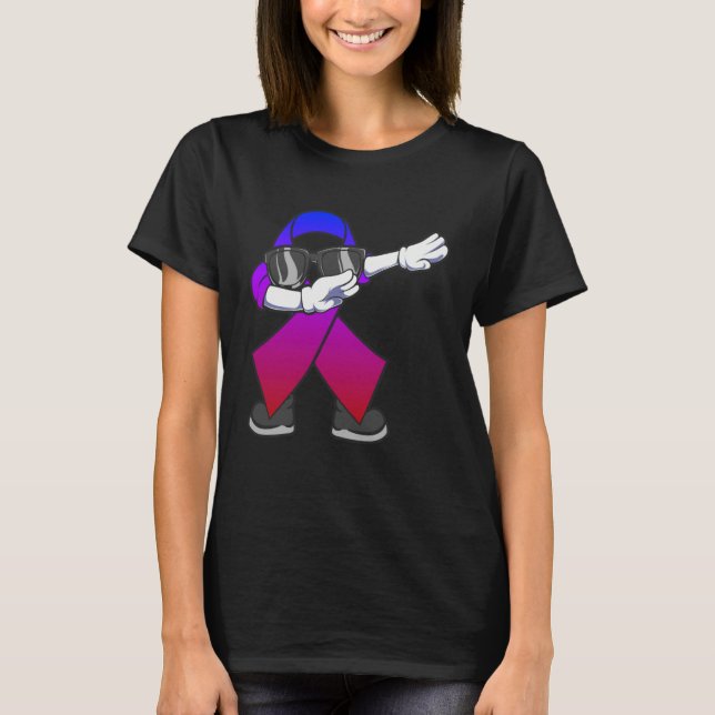 Camiseta Dabbing Inclusion Ribbon Dabbin Dance (Frente)