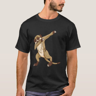 Camiseta Dabbing Meerkat Para Meerkat African Animal