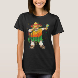 Camiseta Dabbing mexicano Poncho Cinco De Mayo Boys Men Som