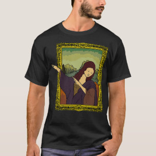 Camiseta Dabbing Mona Lisa Painting Cute Art Lover Funny G