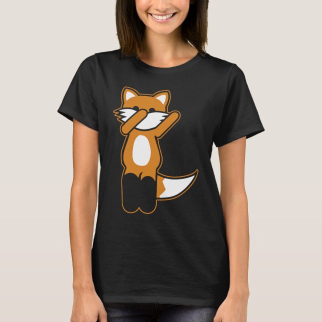 Camiseta Dabbing Mootive Fuchs Motive Geschenk (Frente)