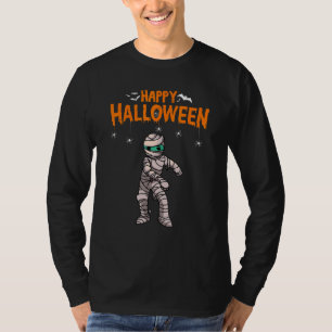 Camiseta Dabbing Mummy Lazy Halloween Dab