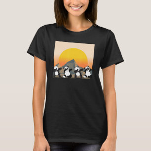 Camiseta Dabbing Panda Zoo Animal Bear Para Homens