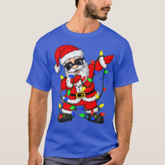 Camiseta Dabbing Papai Noel, Árvore de Natal, Criança