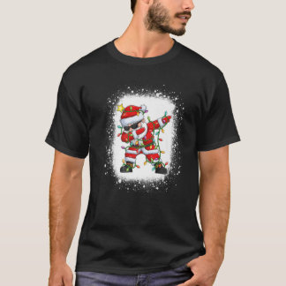 Camiseta Dabbing Papai Noel, Árvore de Natal, Criança