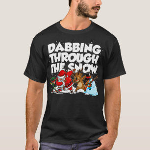 Camiseta Dabbing Papais noeis de Natal Dab Papais noeis Cla