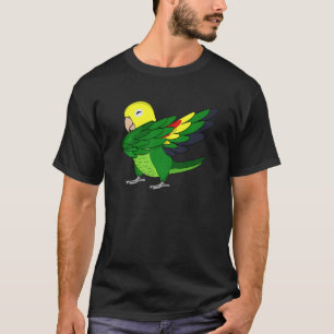 Camiseta Dabbing Parrot I Double Yellow em Amazônia