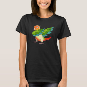 Camiseta Dabbing Parrot I Green Cheek Conure