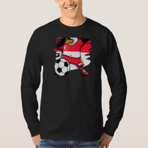 Camiseta Dabbing Penguin Cingapura Futebol Fans Jersey