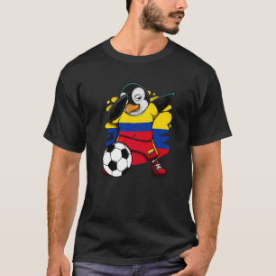 Camiseta Dabbing Penguin Colombia Soccer Fans Jersey Shoba