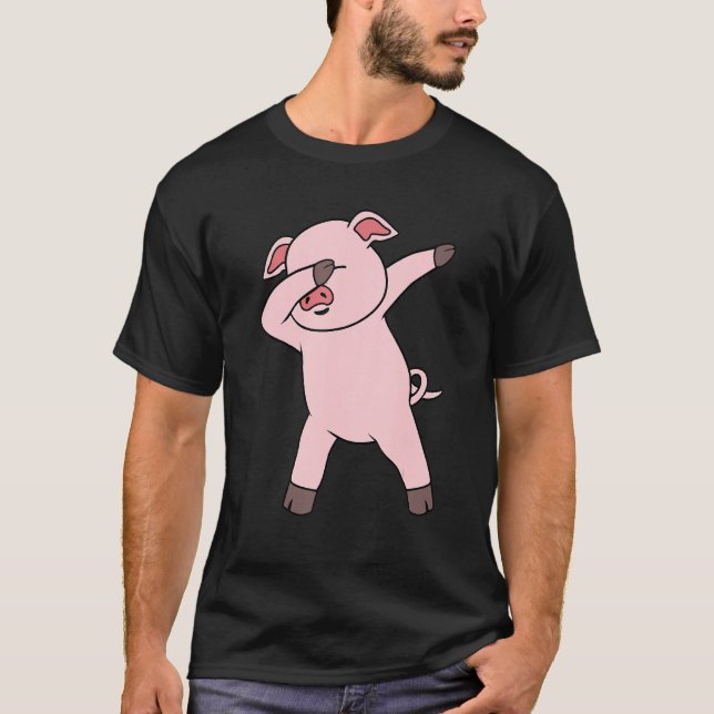 Camiseta Dabbing Pig (Frente)