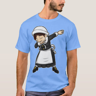 Camiseta Dabbing Pilgrim Happy Thankanding Boy Dab Dance