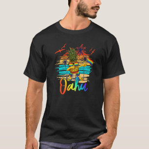Camiseta Dabbing Pineapple Orgulho gay Lgbt Oahu Hawaii Sum
