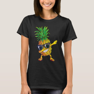 Camiseta Dabbing Pineapple Sunglass Aloha Beaches Hawaii