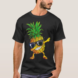Camiseta Dabbing Pineapple Sunglass Aloha Beaches Hawaii