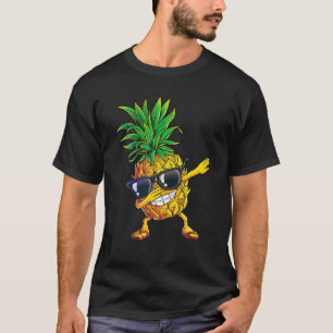 Camiseta Dabbing Pineapple Sunglass Aloha Beaches Hawaii