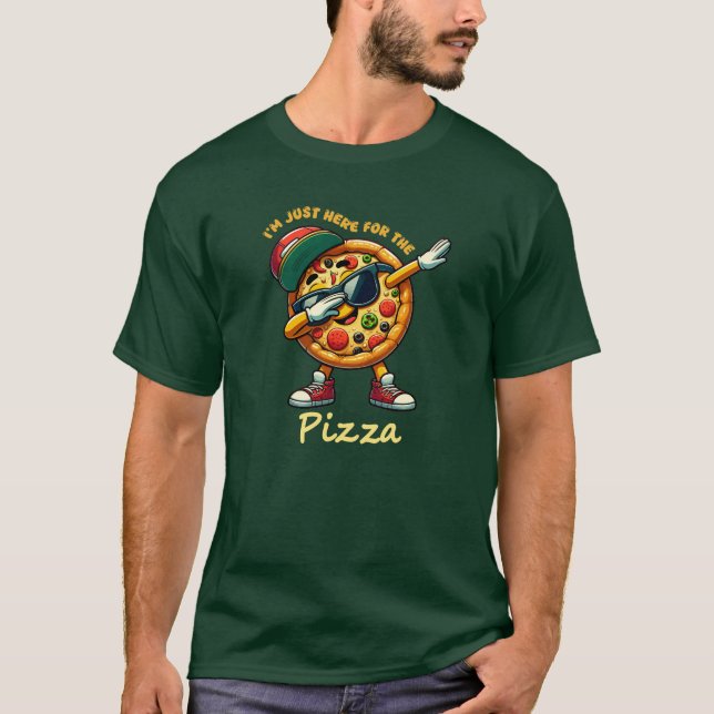 Camiseta Dabbing Pizza Design (Frente)