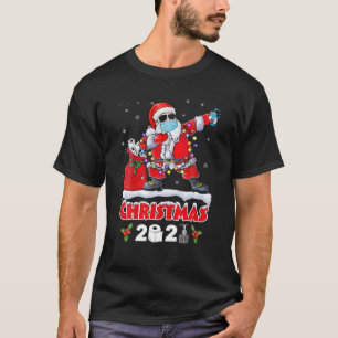 Camiseta Dabbing Santa Claus Natal 2021 Xmas Engraçado Dab