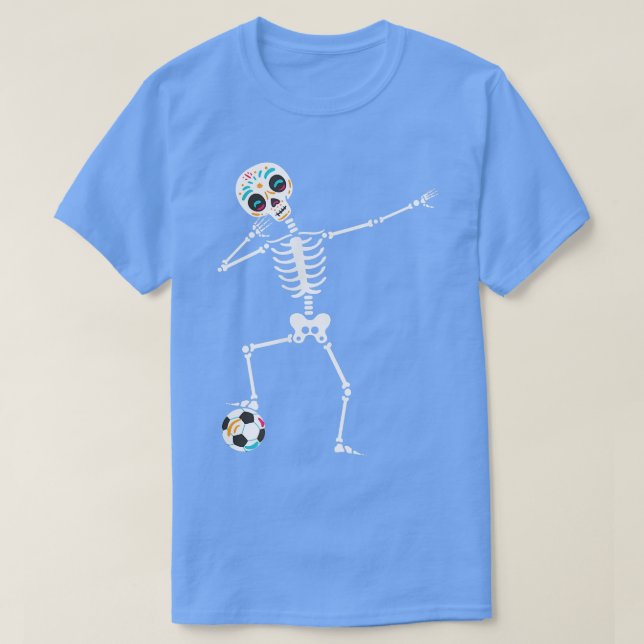 Camiseta Dabbing Skeleton halloween  (Frente do Design)
