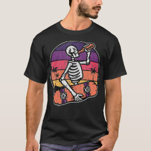 Camiseta Dabbing Skeleton Skater SkateBOG