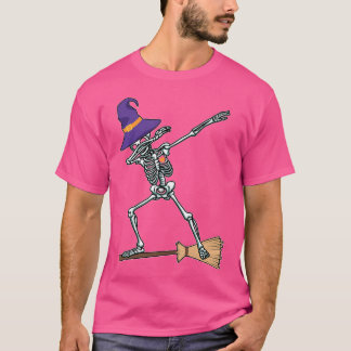 Camiseta Dabbing Skeleton Witny Engraçado Dab Hop Skull G
