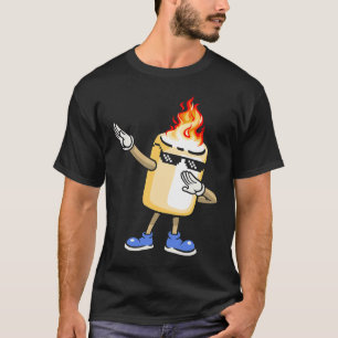 Camiseta Dabbing Smores Marshmallow Dab Camping